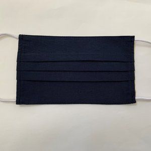 Four (4) Adult Reusable Face Mask- Navy and Tan